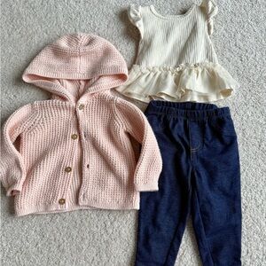 Carter’s Bundle Set Baby Girl - 6 Months